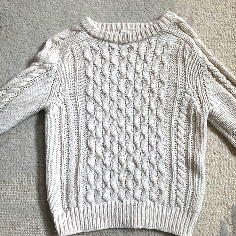 Girls Aran Sweater - Size 4/5